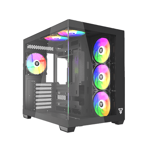 fantech cg85 lumina mid tower gaming case