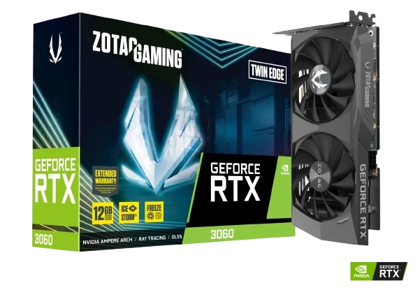 ZOTAC RTX™ 3060 12GB GDDR6 170watt