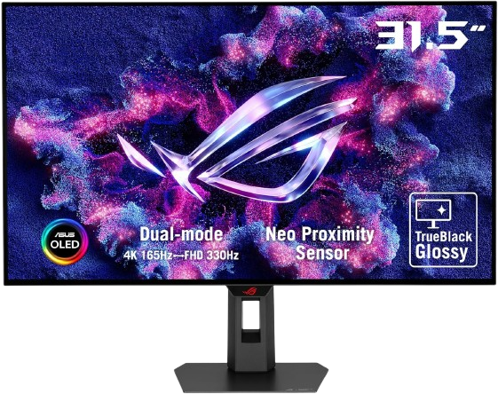ASUS ROG Strix OLED XG32UCWG gaming monitor 32" (4K 165Hz/ FHD 330Hz)