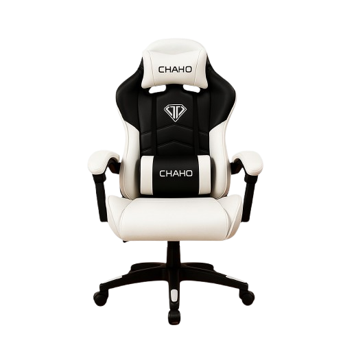 Chaho YT- 1219 Gaming Chair (WHITE)