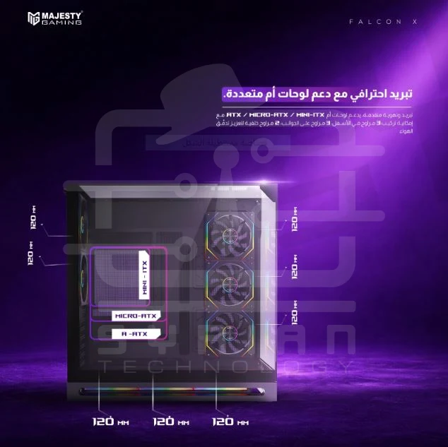 Majesty Falcon Gaming – PC Case