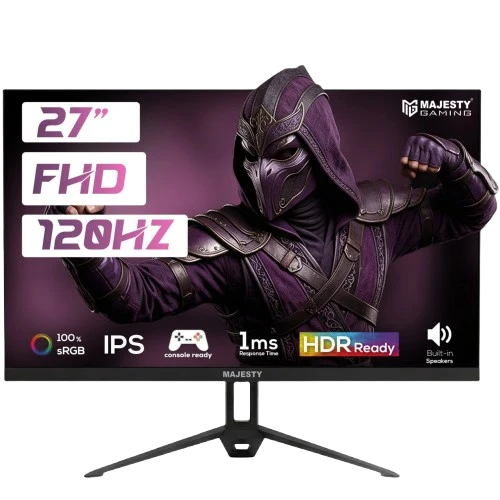 Majesty Gaming Monitor 27-inch FHD 120Hz 1ms IPS