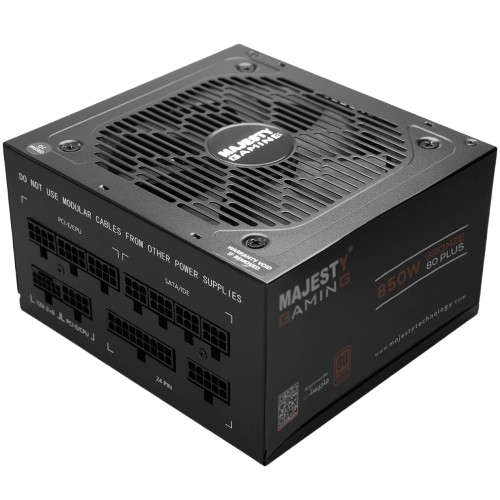 MAJESTY Power Supply 850W Bronze (BLAck)