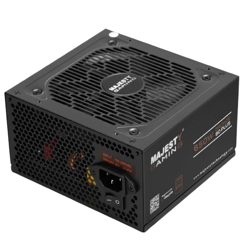MAJESTY Power Supply 650W Bronze  Compatible with ATX 3.0