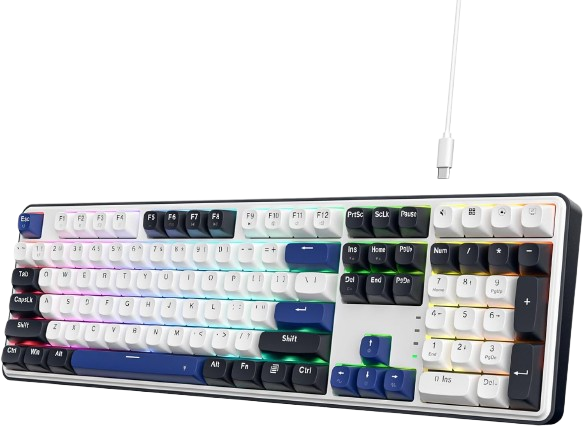 KEYBOARD K689 WBB RGB PRO