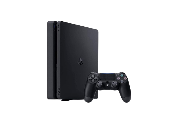 PS4 Slim 500GB مختومة ومعدلة على الألعاب جاهزة+قبضة