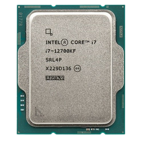 Core i7 12700KF 12 Cores  20 threads 125watt LGA 1700