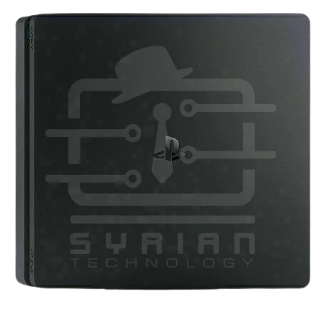 PS4 SLIM 1TERA (مع قبضتين أورجينال) مستعملة ومعدلة على ألعاب جاهزة