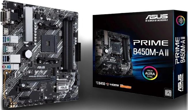 M.B. ASUS PRIME B450M-A II AM4