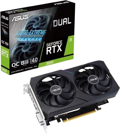 ASUS DUAL RTX 3050 OC 8GB V2