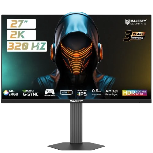 Majesty 2K QHD 320Hz 0.5ms