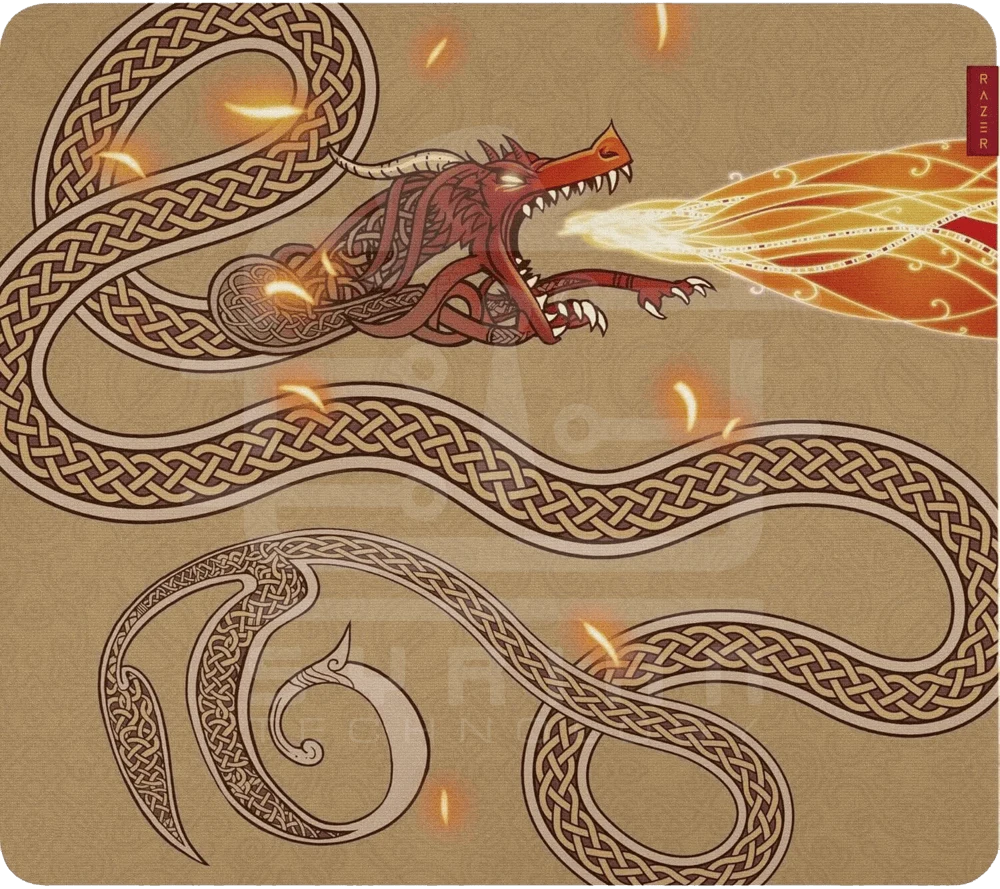 RAZER GIGANTUS V2 Large CS2 Dragon Lore Edition