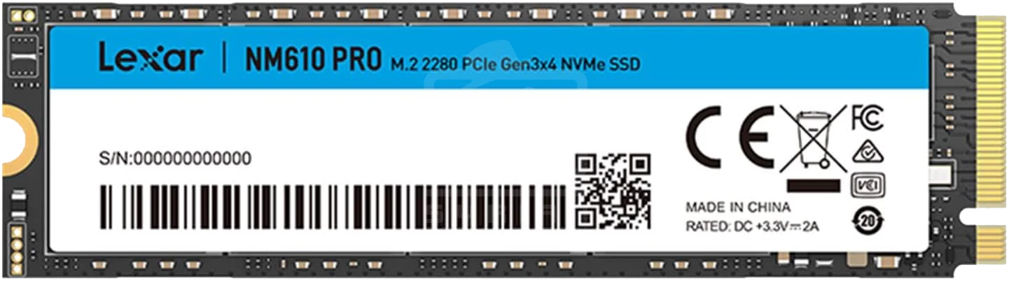 Lexar NM610 500GB NVMe