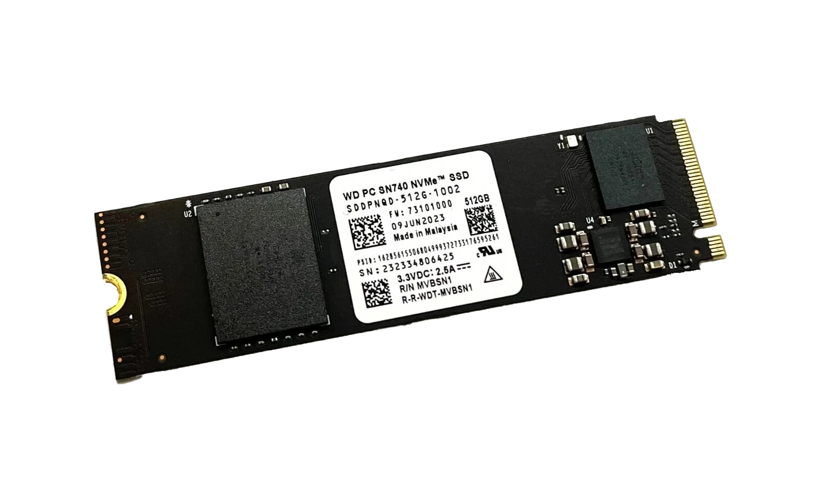WD 512GB NVME