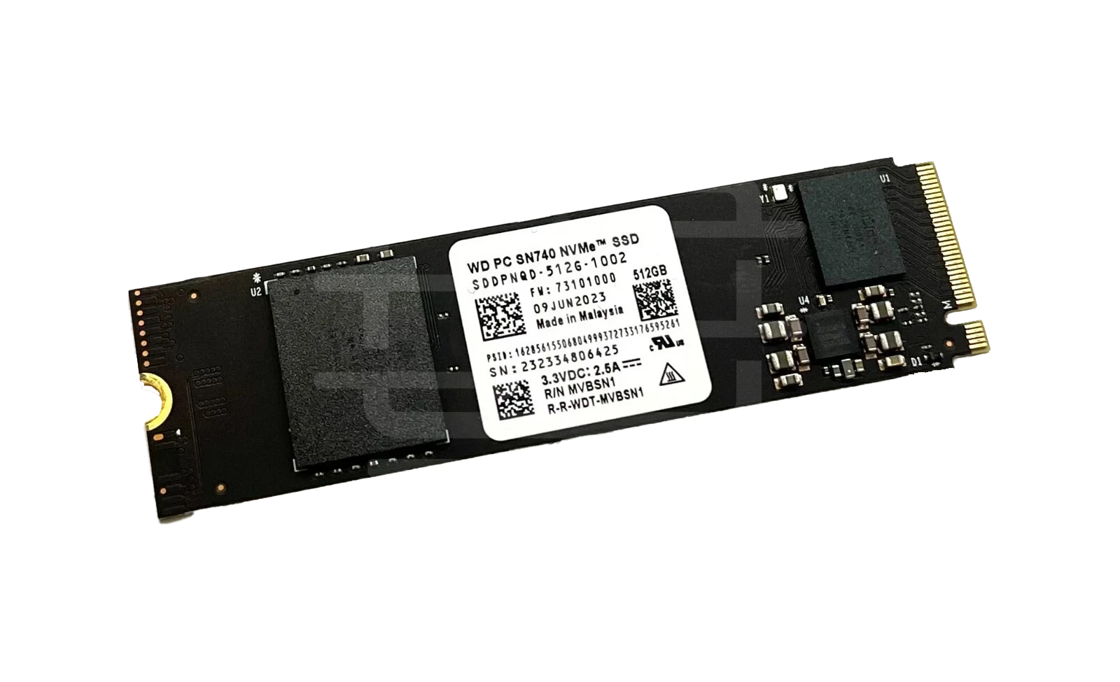 WD 512GB NVME