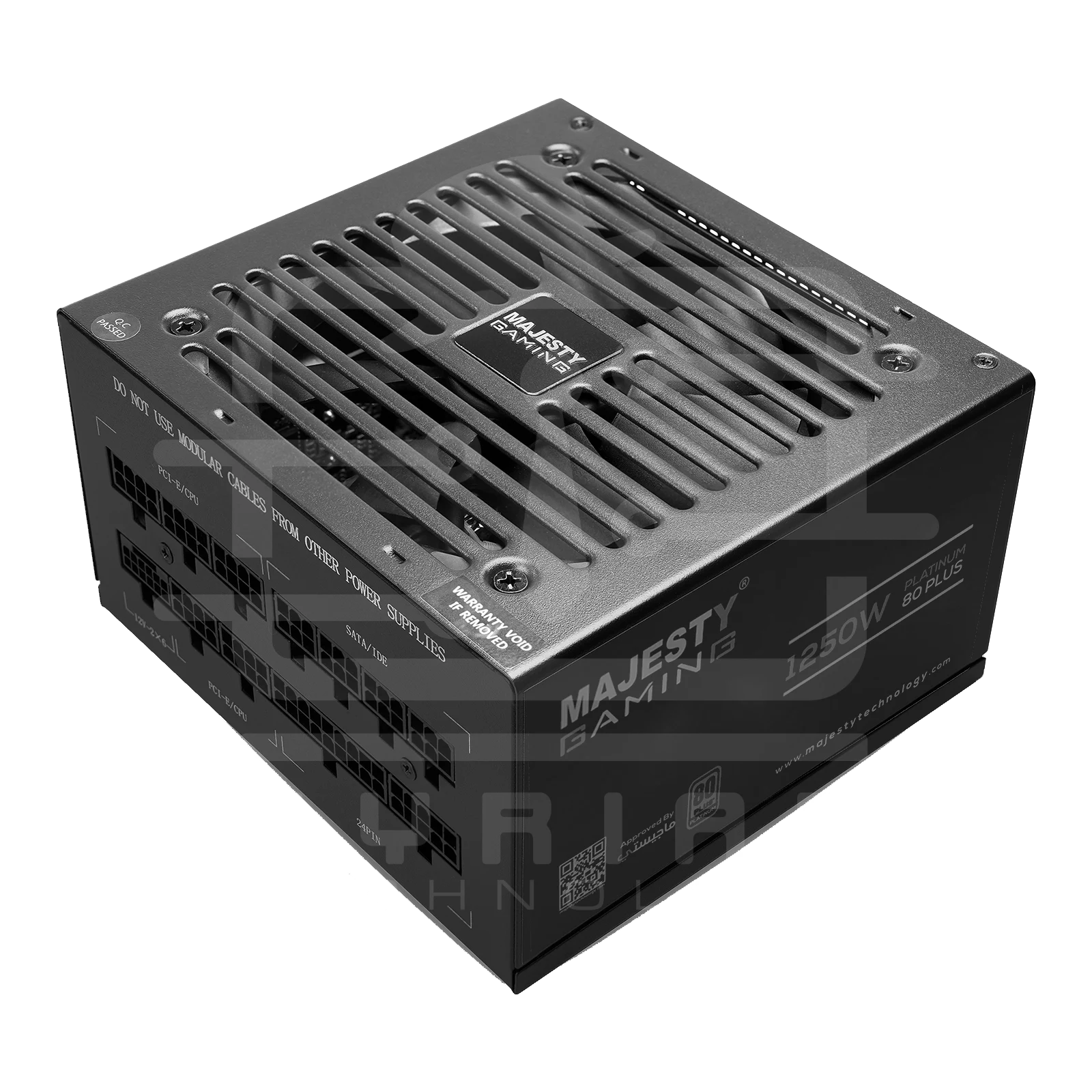 MAJESTY POWER SUPPLY 1250 Watt 80+ PLATINUM