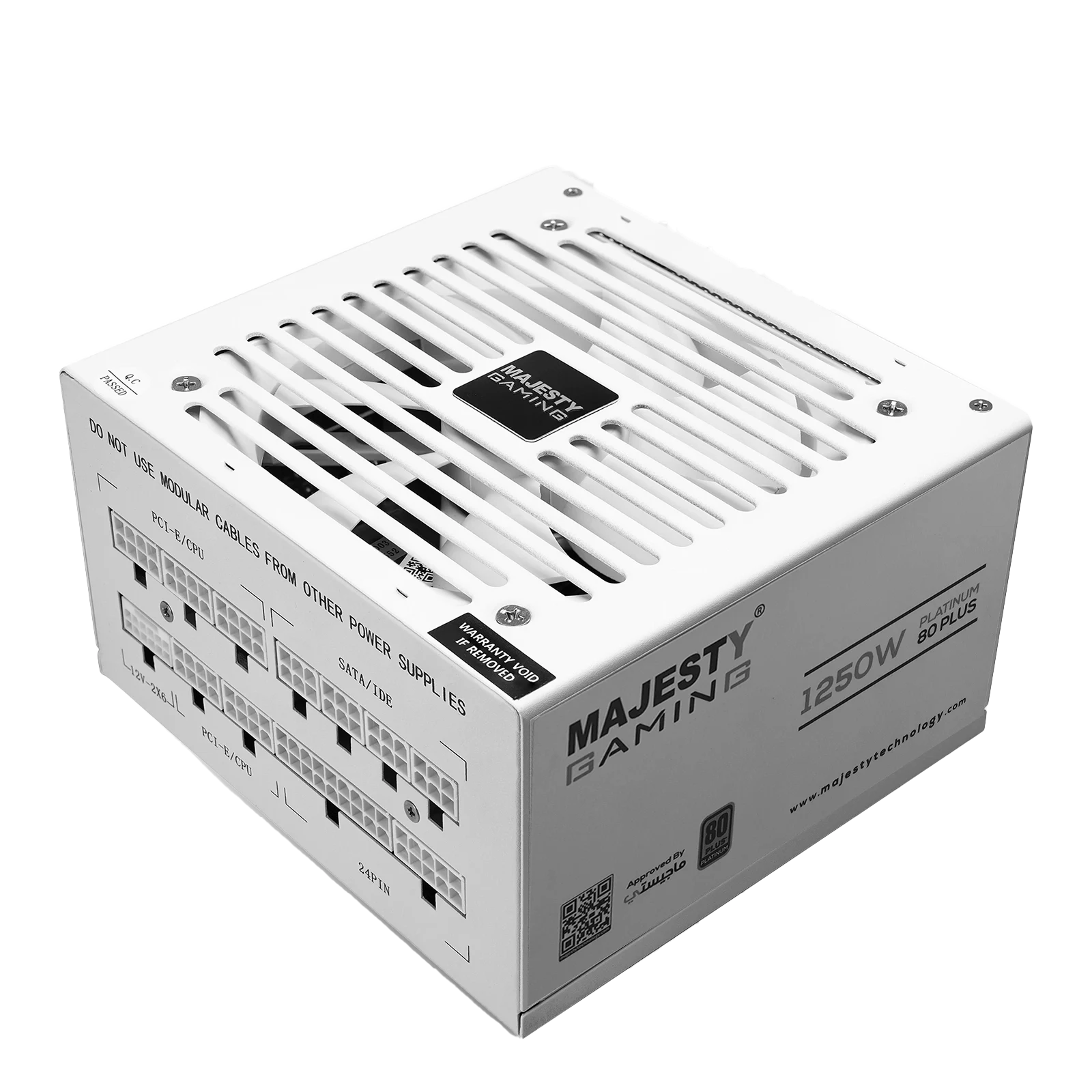 MAJESTY POWER SUPPLY 1250 Watt 80+ PLATINUM