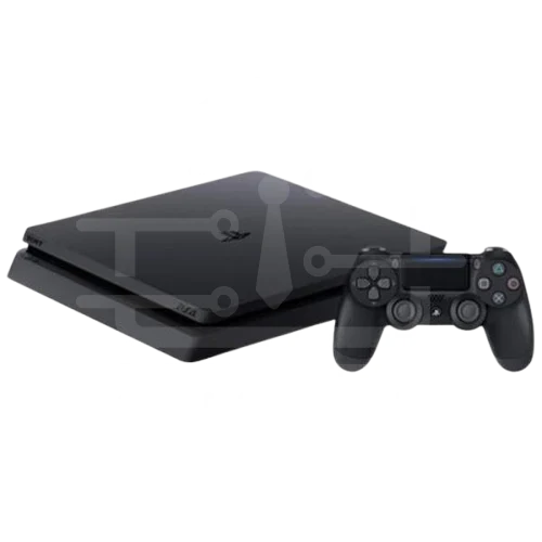 Ps4 slim 500GB بالكرتونة) ومعدلة على ألعاب جاهزة مع قبضة أورجينال)