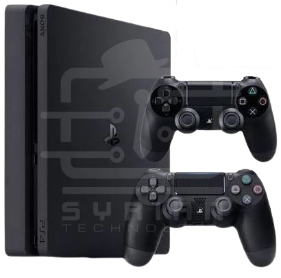 Ps4 slim 500GB Open Box بالكرتونة) ومعدلة على ألعاب جاهزة مع قبضتين أورجينال)