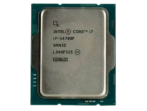 Intel Core i7 14700F, 8P+12E/28T, up to 5.6GHz, 33 MB Cache