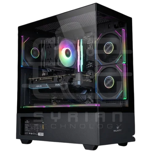 M.B.ASUS PRIME H610M-K D4 LGA 1700 I5 14400f ASUS DUAL-RTX5060TI-OC 16GB Ram 16GB Kingston SSD 500GB FSP VIC 650WD