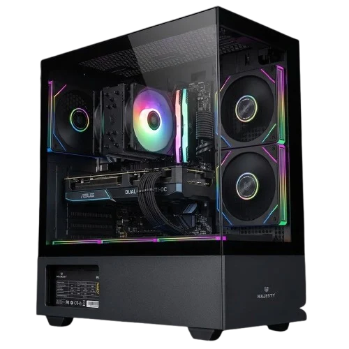 M.B.ASUS PRIME H610M-K D4 LGA 1700 I5 14400f ASUS DUAL-RTX5060TI-OC 16GB Ram 16GB Kingston SSD 500GB FSP VIC 650WD