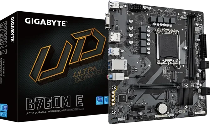 GIGABYTE B760M E DDR5