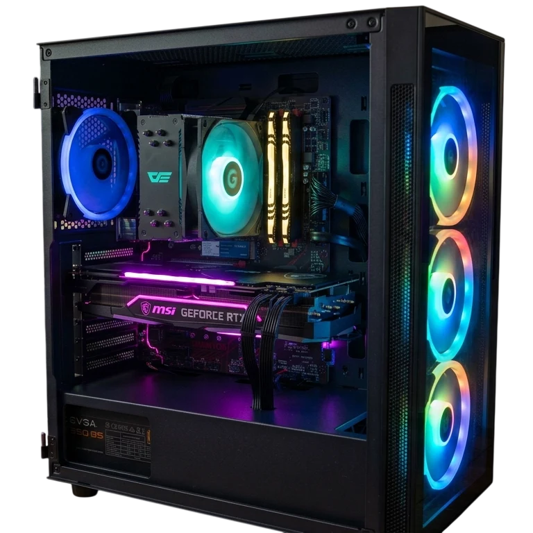 M.B.MSI Z370 RTX 2070 8GB RAM 16GB SSD 512GB