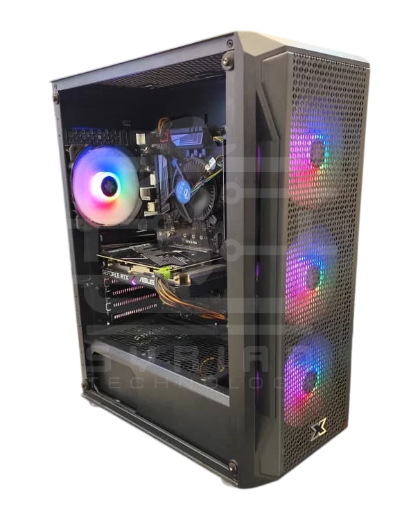 M.B. MSI Z370 Intel Core i5-9600K ASUS DUAL OC RTX 3060 8GB RAM 16GB SSD 256GB