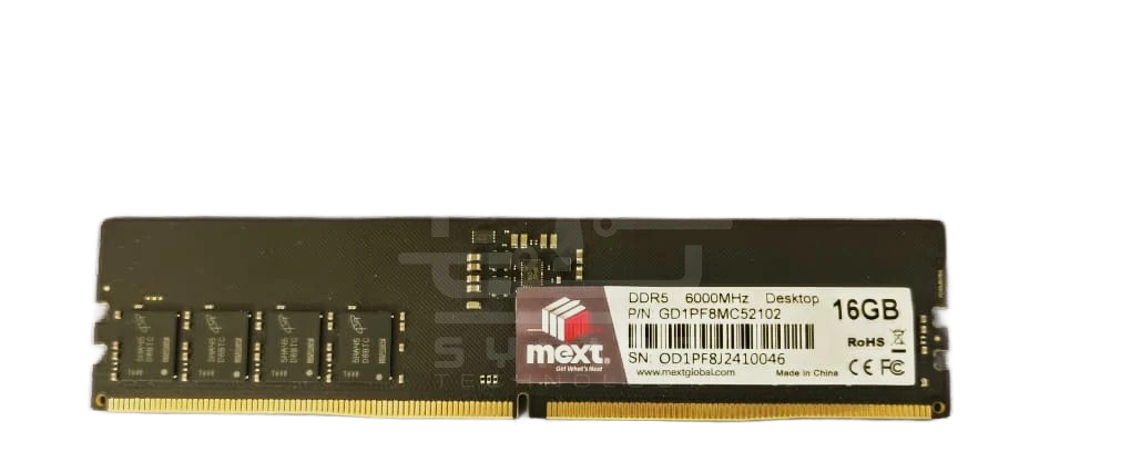 MEXT 16GB DDR5 6000MHz CL38