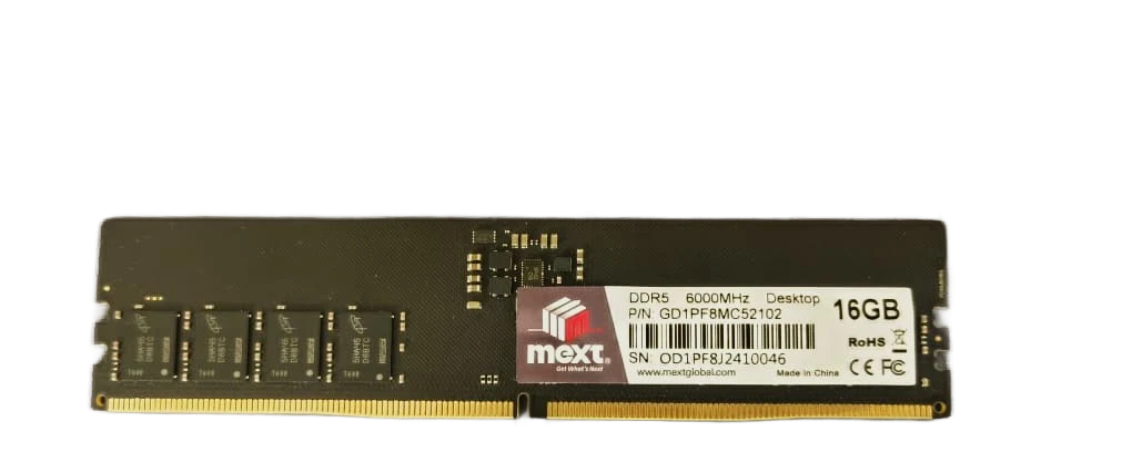 MEXT 16GB DDR5 6000MHz CL38