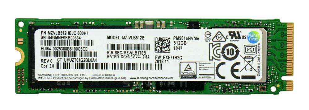 Samsung Samsung MZ-VLB512B SSD NVMe 512GB