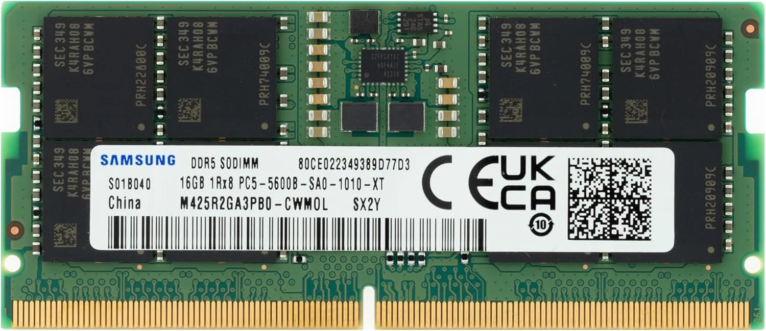 Samsung 16GB DDR5 5600MHz Laptop RAM