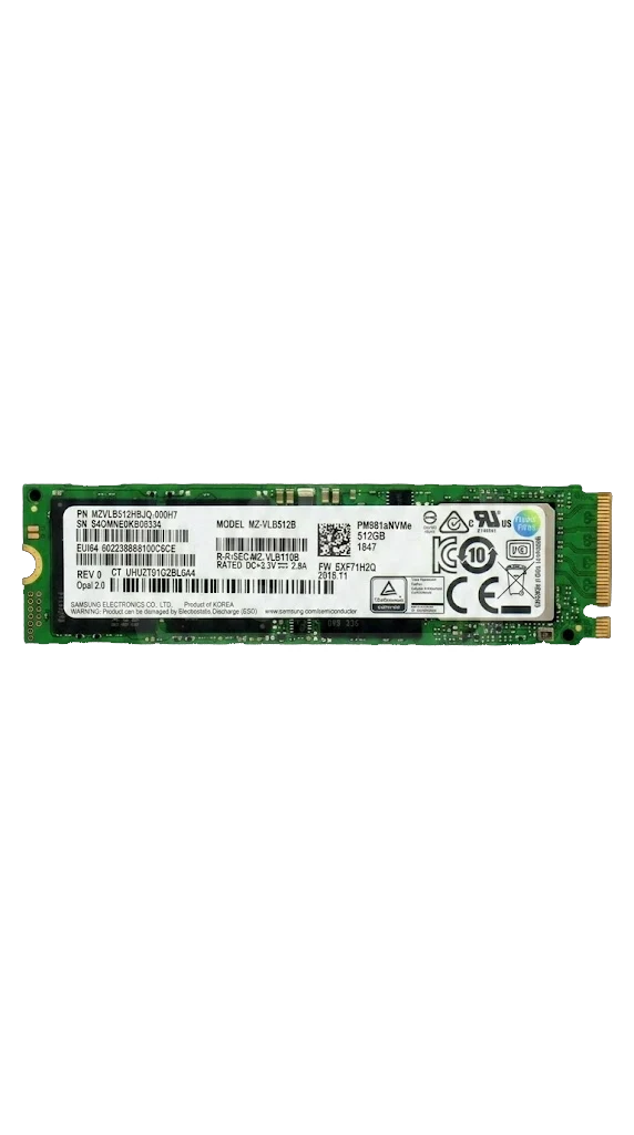 Samsung Samsung MZ-VLB512B SSD NVMe 512GB