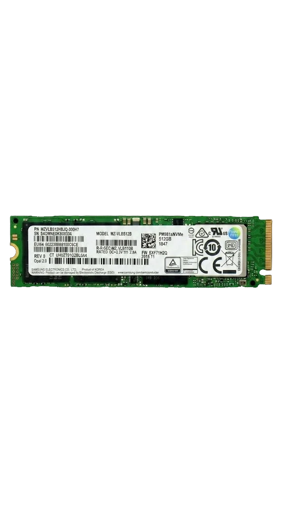 Samsung Samsung MZ-VLB512B SSD NVMe 512GB