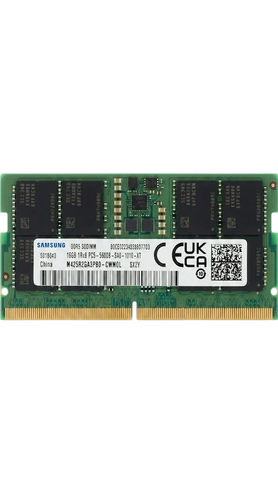 Samsung Laptop RAM 16GB DDR5