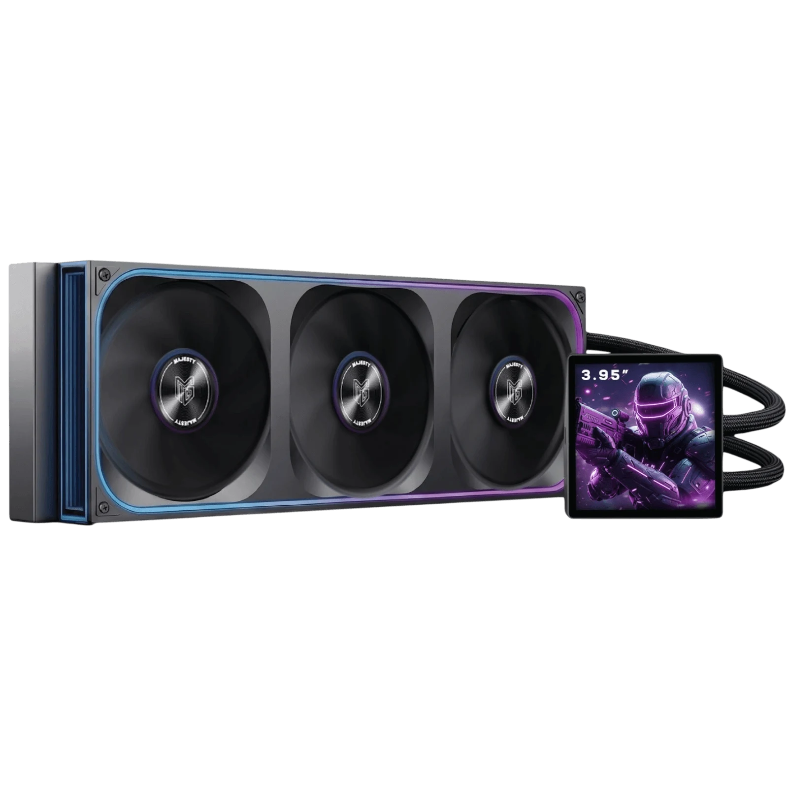 Majesty 360MM AMOLED display ARGB Water Chiller