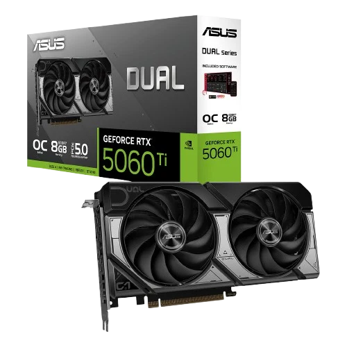ASUS Dual GeForce RTX 5060 Ti 8GB GDDR7 OC Edition