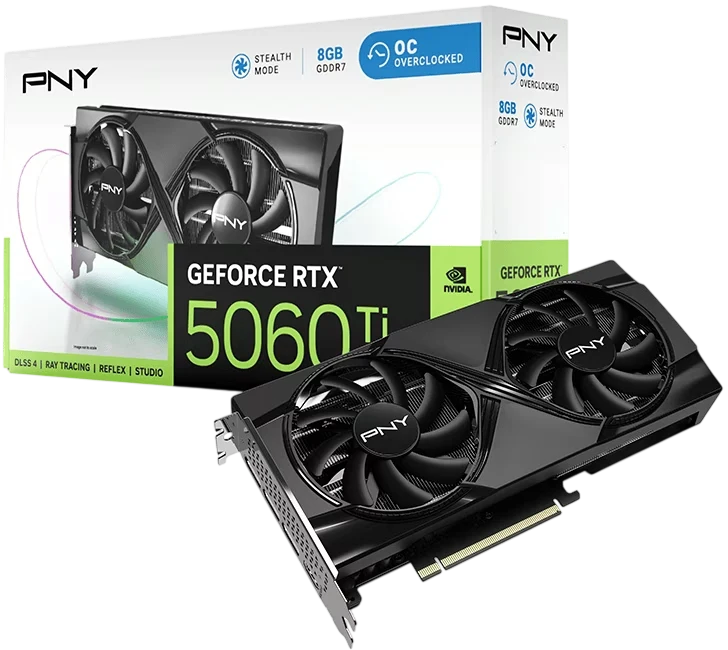 PNY GeForce RTX 5060 Ti 8GB EPIC-X RGB OC