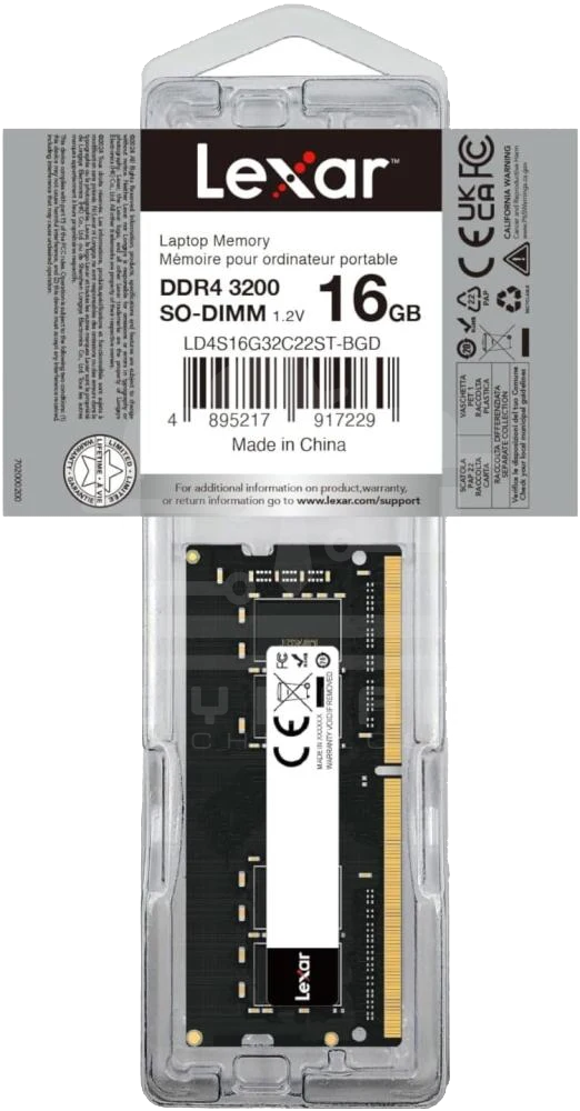 Lexar laptop RAM 16GB DDR4