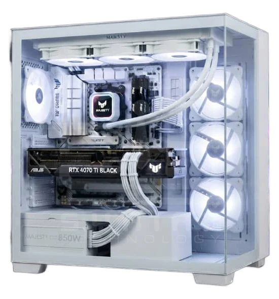 M.B. Asus TUF Gaming B850 Ryzen 7 7800X3D RTX 5070TI 16GB RAM 32GB SSD 1TB