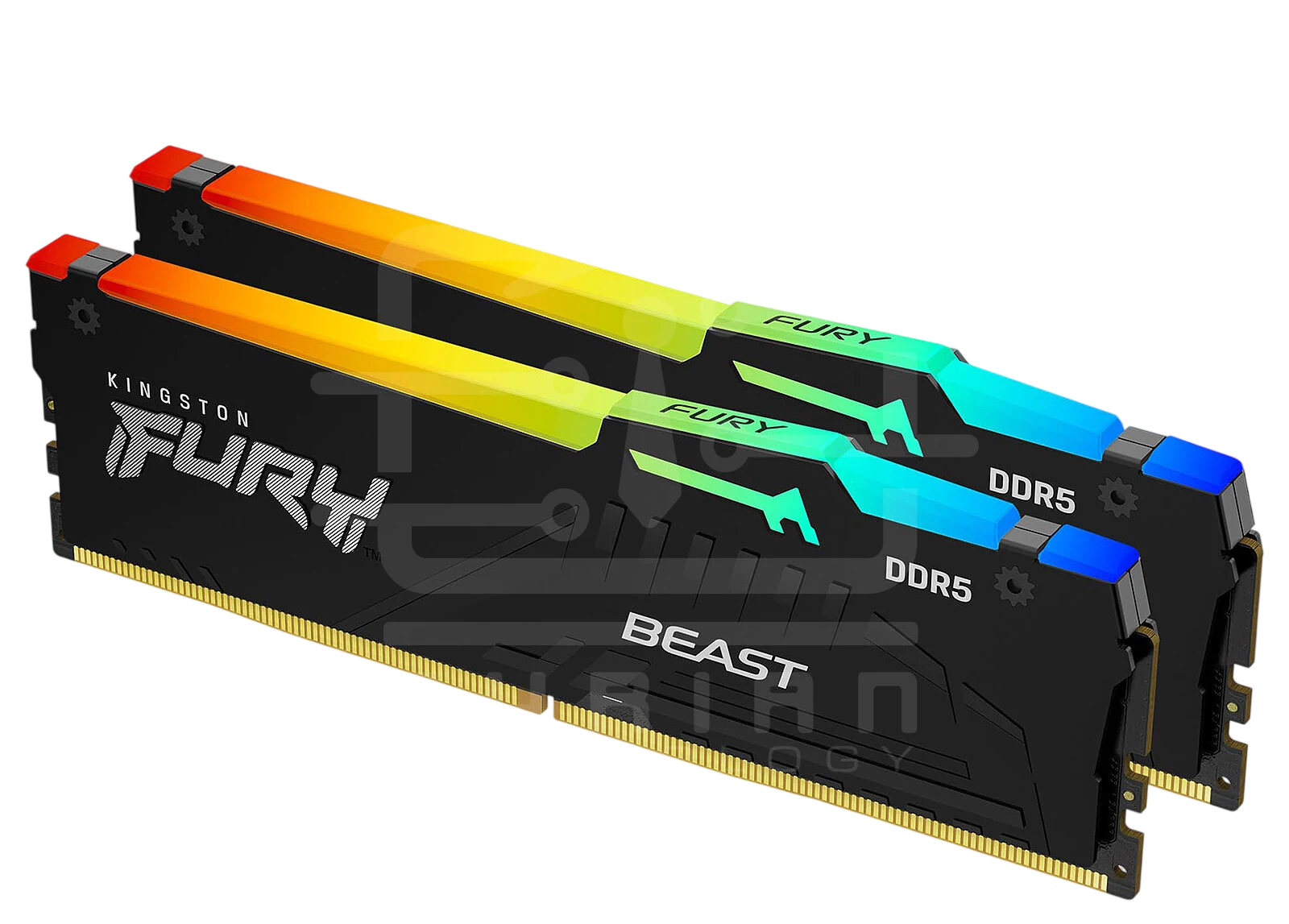 KINGSTON FURY BEAST 32GB (16x2) 6000MHz DDR5 RGB Memory