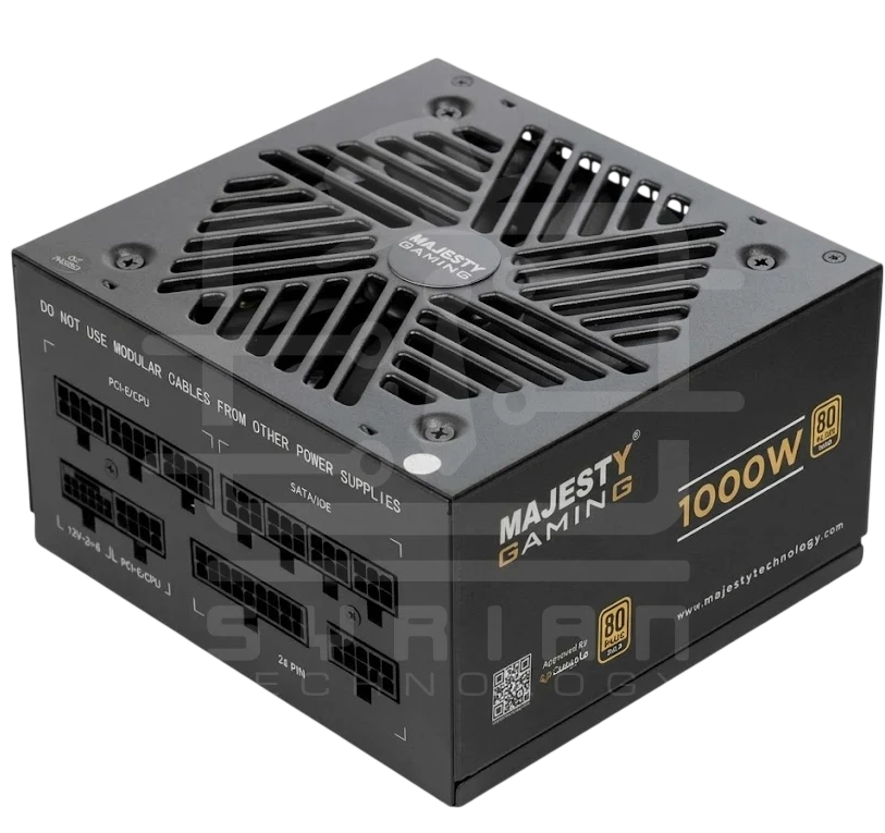 Majesty power supply full modular 1000w gold 80+