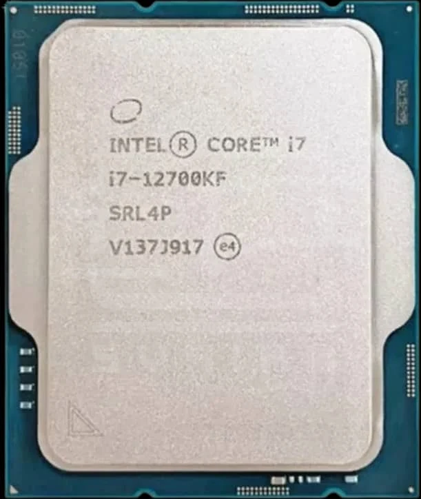 Intel Core i7-12700KF , 12 Cores(8P+4E) up to 5.0 GHz Unlocked LGA1700 600 Series Chipset 125W