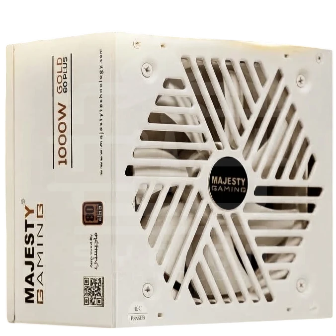 Majesty Power Supply 1000W 80+ Gold (white)