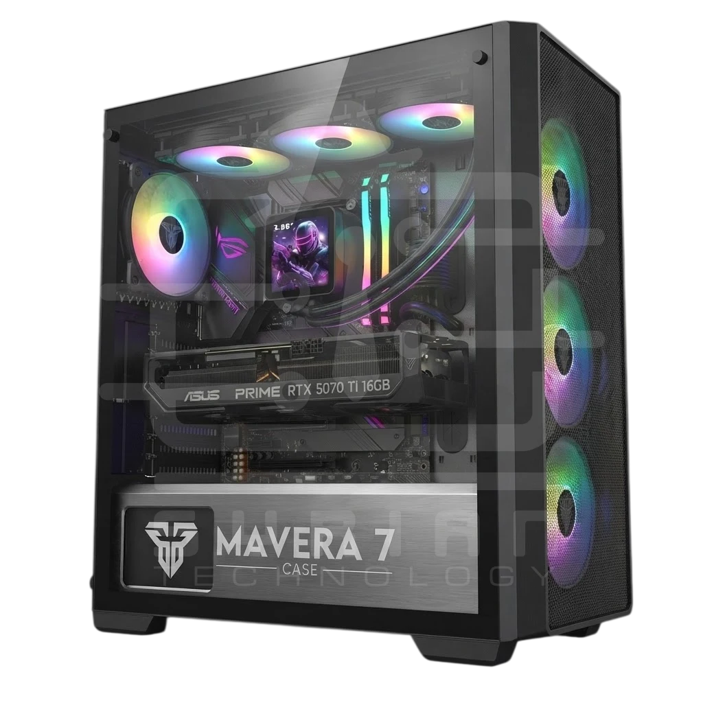 M.B.ROG STRIX B850 AMD Ryzen 7 7800X3D asus prime rtx 5070 ti Ram32GB SSD1TB