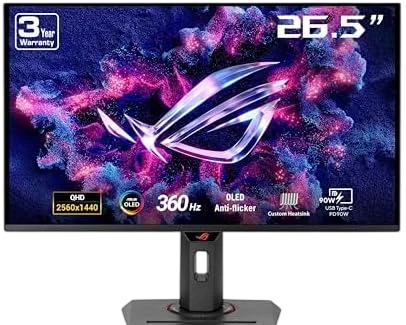 ASUS ROG Strix OLED XG27ACDNG 27Inch 2K 360Hz