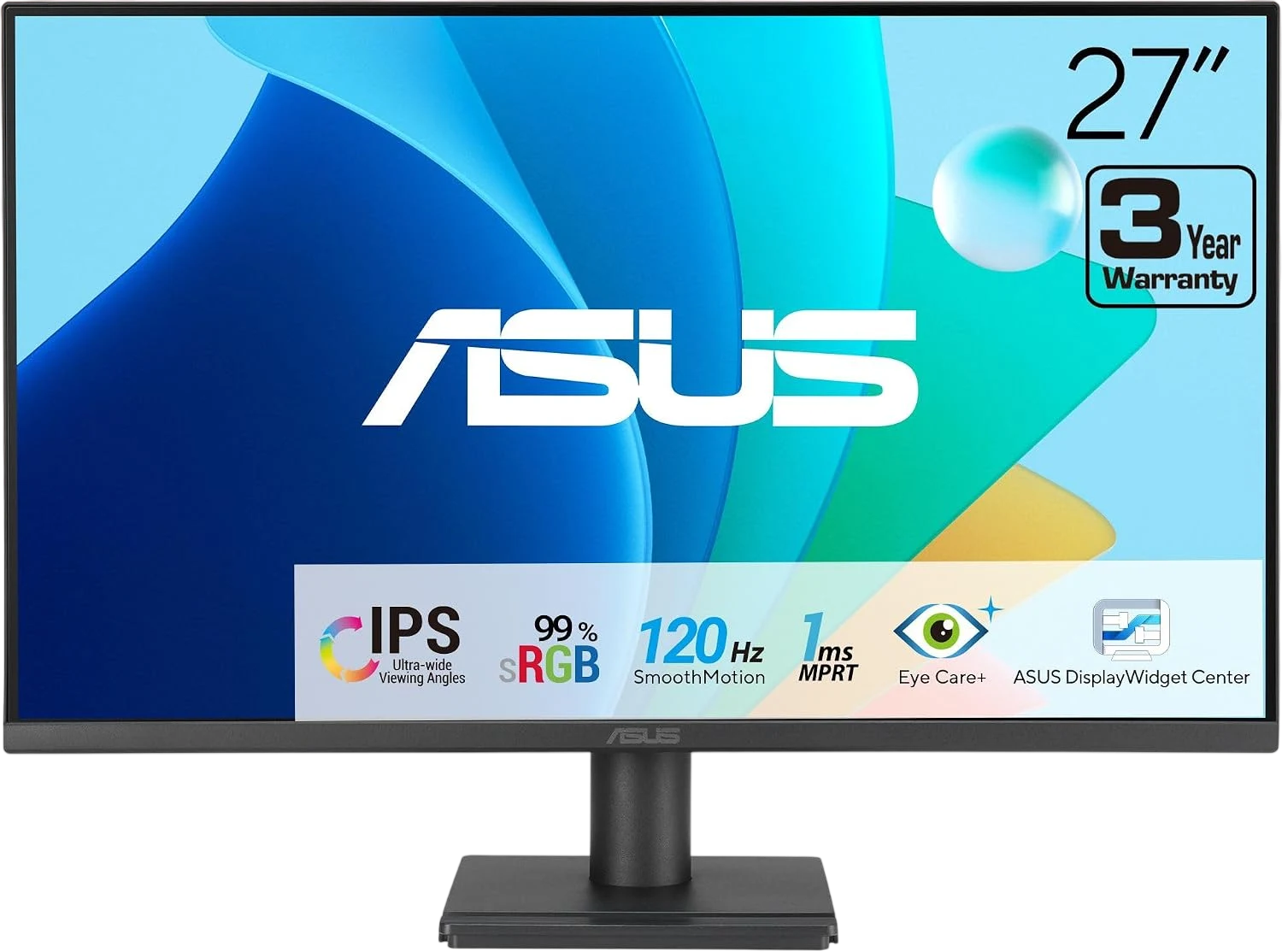 ASUS VA279HG 27Inch FHD 120Hz
