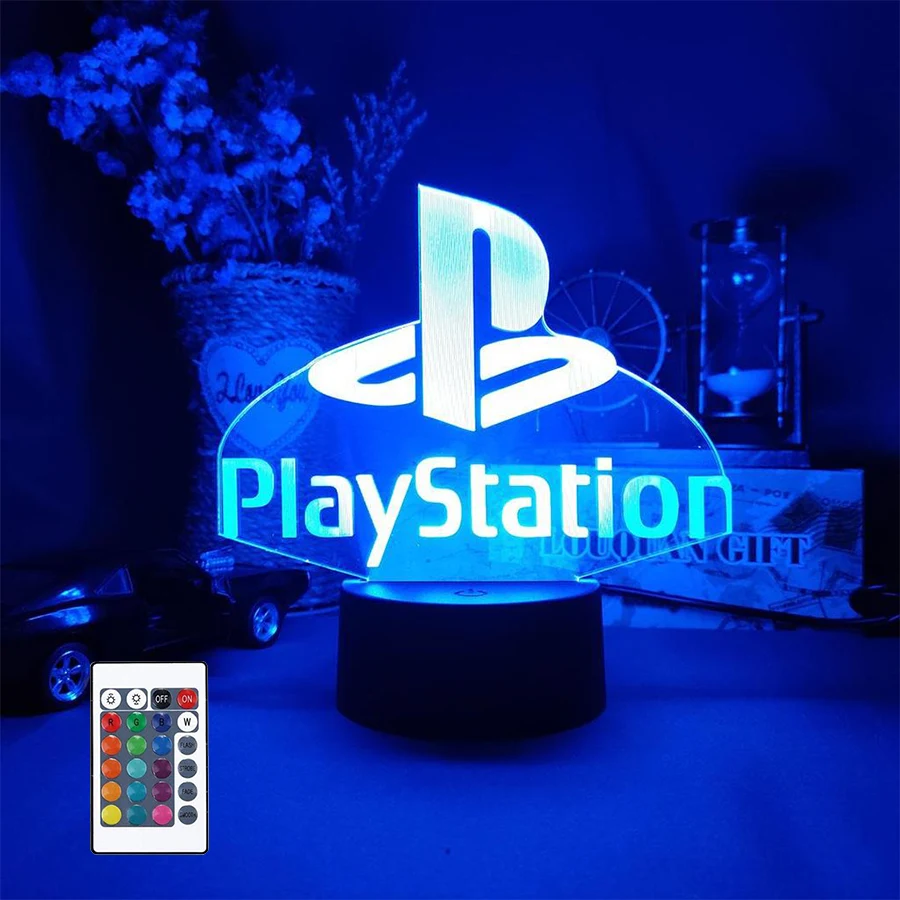 ليد لامب (3D) أكريليك — شعار PlayStation