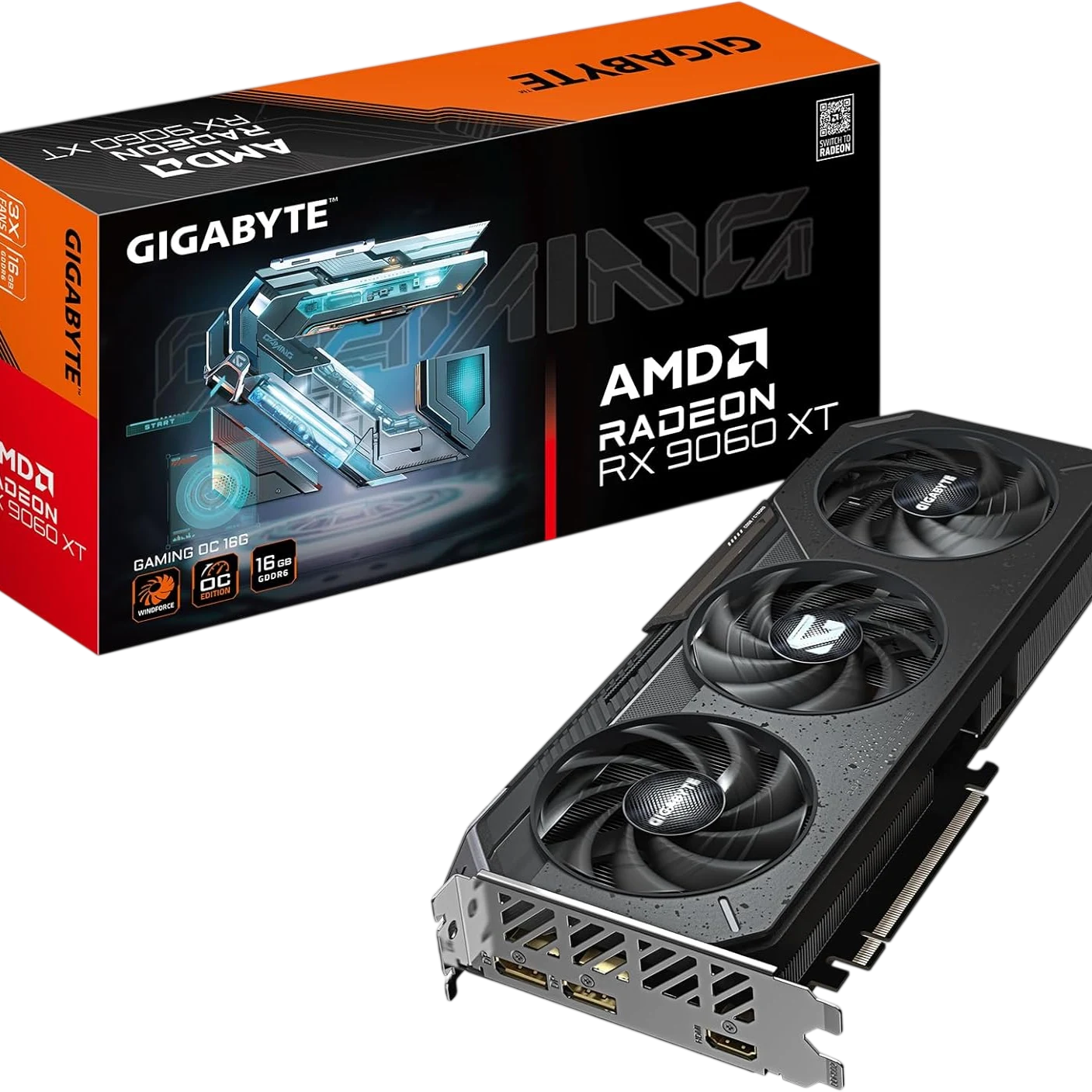 GigaByte AMD RX 9060XT 16GB